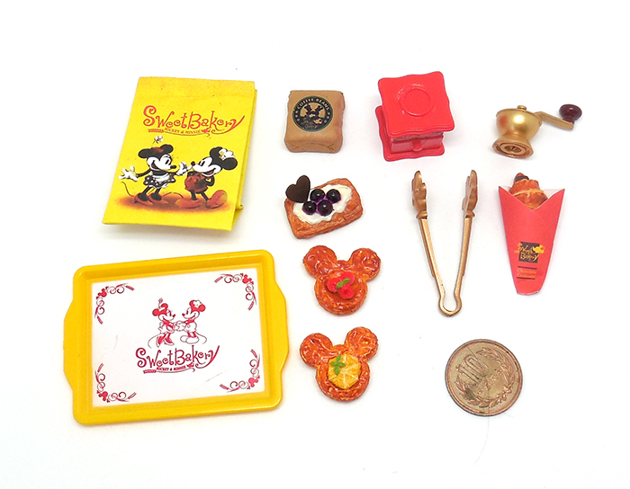 直販早割 リーメント ディズニー スイートベーカリー5種 ぷちサンプル ミニチュア キャラクターグッズ