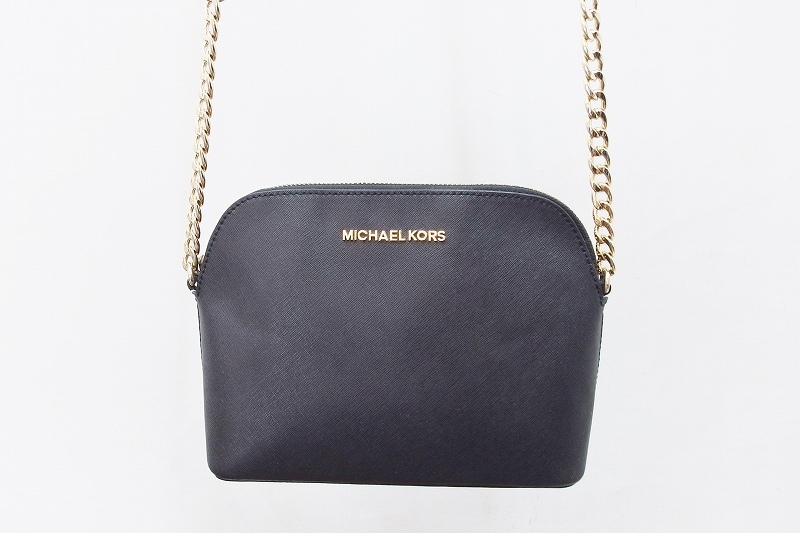 マイケルコース MICHAEL KORS レザー チェーンショルダーバッグ クロス 