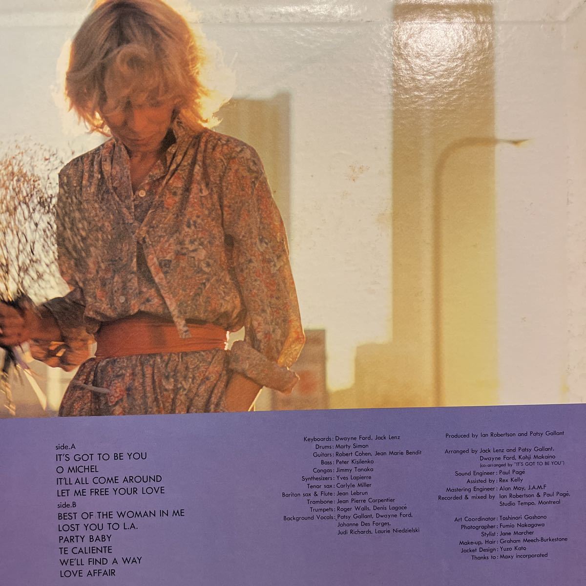 豊富な，新作登場 PATSY GALLANT&frasl;BEGINNING&frasl;PATSY! (JPN LP) 日本盤