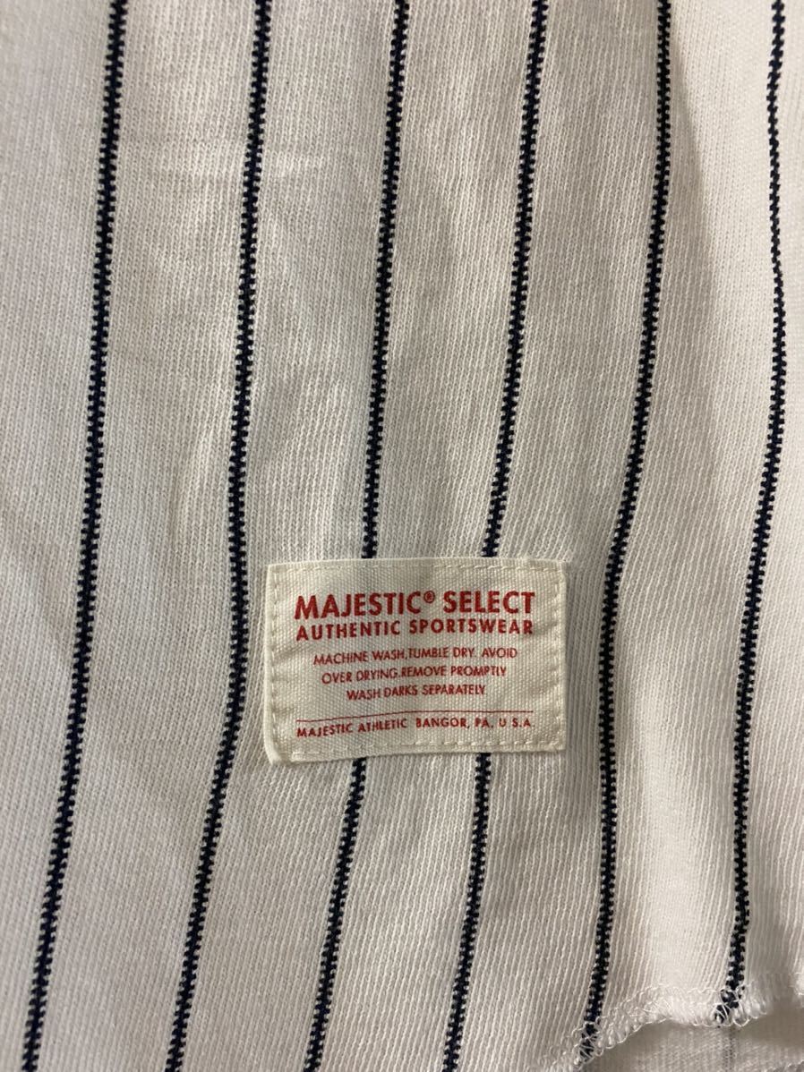 MAJESTIC New York Yankees ベースボールシャツ サイズM ニューヨーク