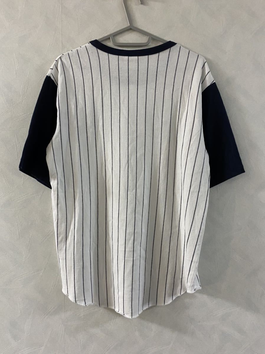 MAJESTIC New York Yankees ベースボールシャツ サイズM ニューヨーク