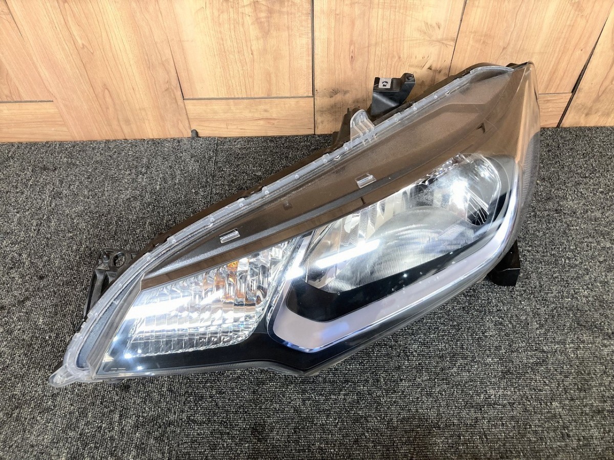ホンダ フィット GK 前期 純正 ハロゲン ヘッドライト 左 中古 HONDA
