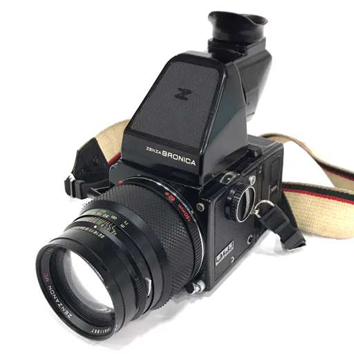 1円 ZENZA BRONICA ETR S 中判カメラ ボディZENZANON MC 1:3.5 150mm レンズ ゼンザブロニカ