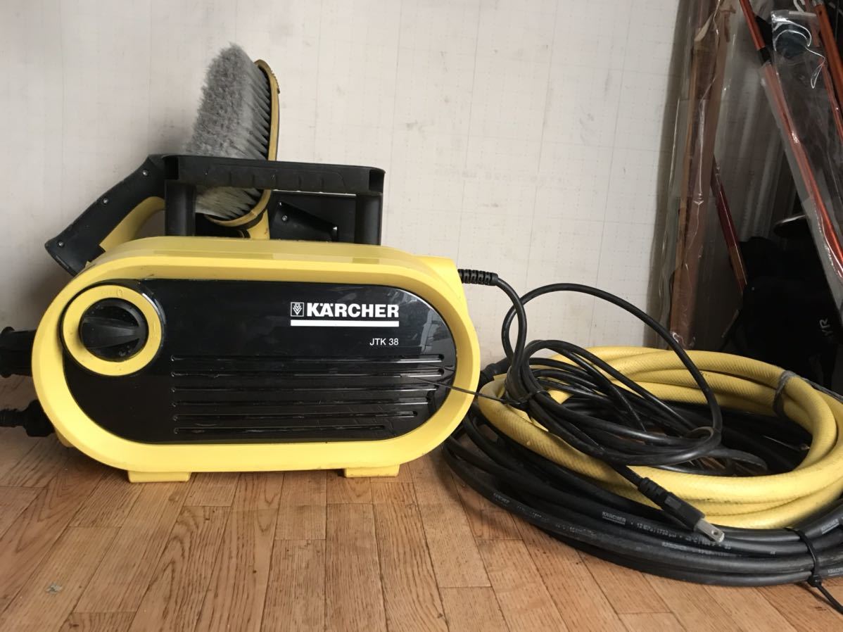 KARCHER ケルヒャー JTK38 50/60Hz 家庭用 高圧洗浄機 掃除 清掃用具