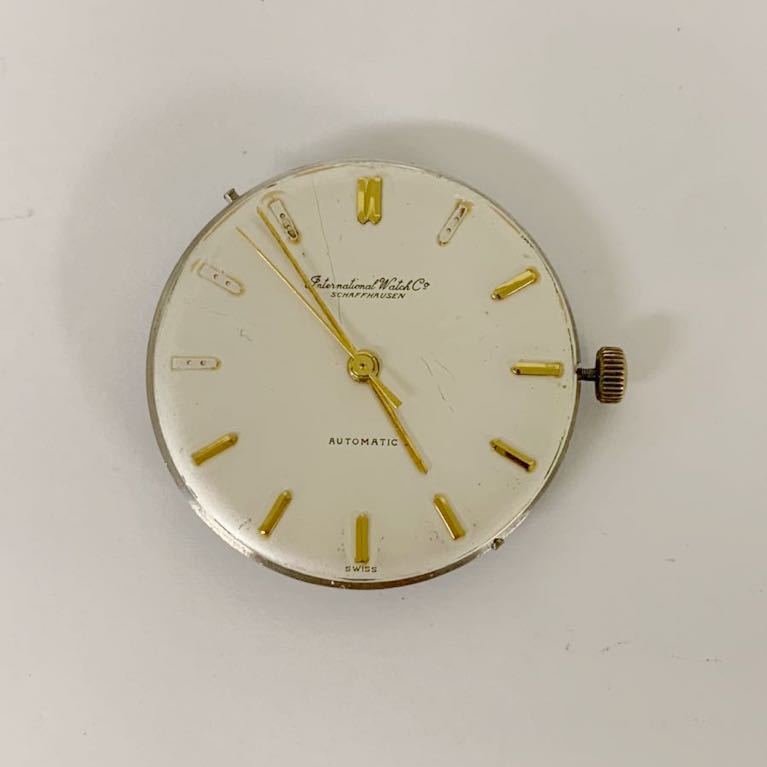 IWC SCHAFFHAUSEN シャフハウゼン メンズ腕時計 自動巻きムーブメント 稼働品 A6803