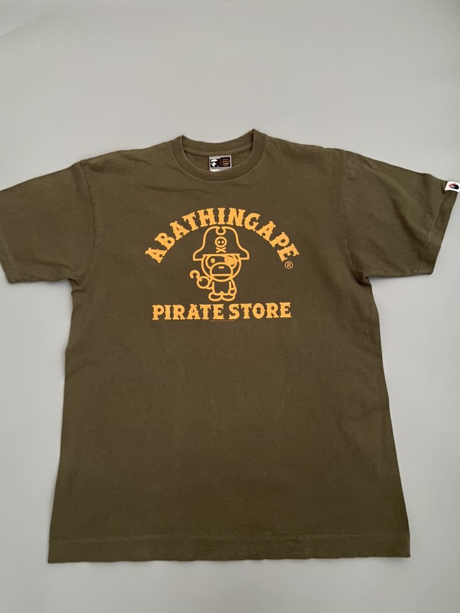 A BATHING APE BAPE マイロ 初期Tシャツ Lサイズ アベイシングエイプ 