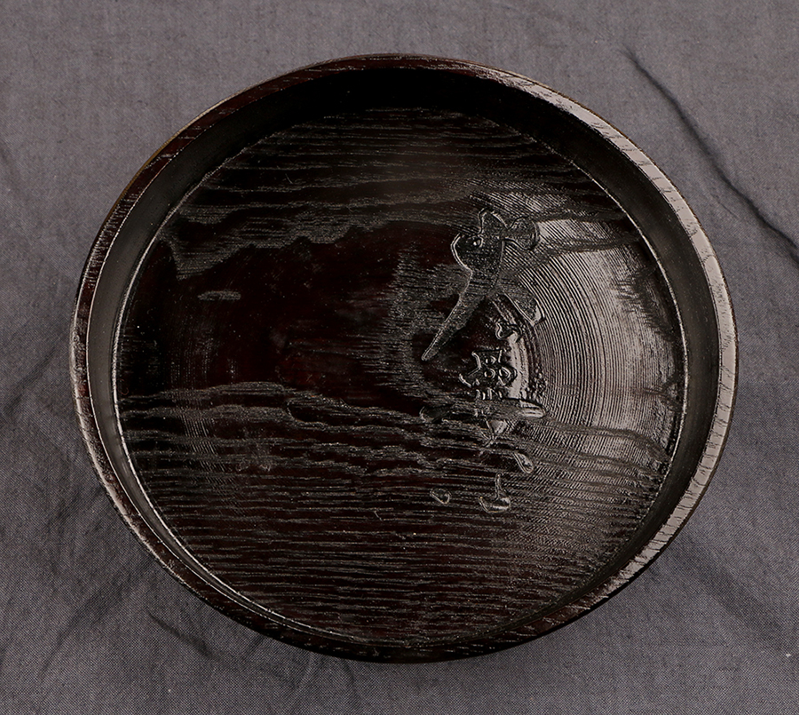 沢栗盆 村瀬治兵衛 昭和59年 無く 