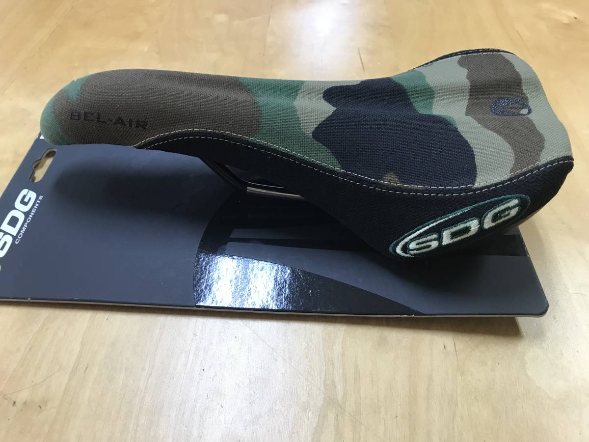 SDG BEL-AIR RL Ti-Alloy Camo SDG RL Saddle Saddles Activesport