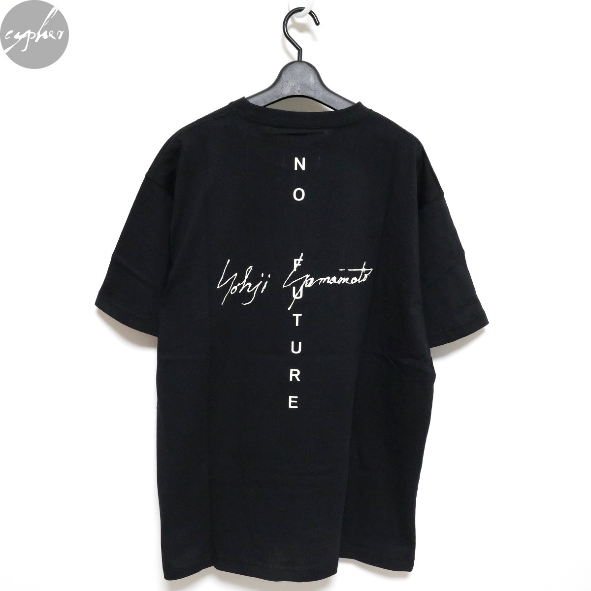 6 XXL 新品 21SS YOHJI YAMAMOTO NEW ERA NO FUTURE ロゴ プリント T 