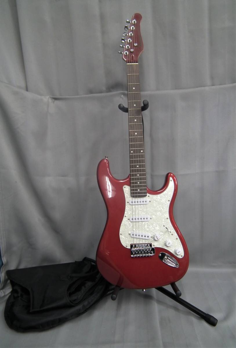 ひM3761an Mavis メイビス エレキギター 楽器 簡易ソフトケース付