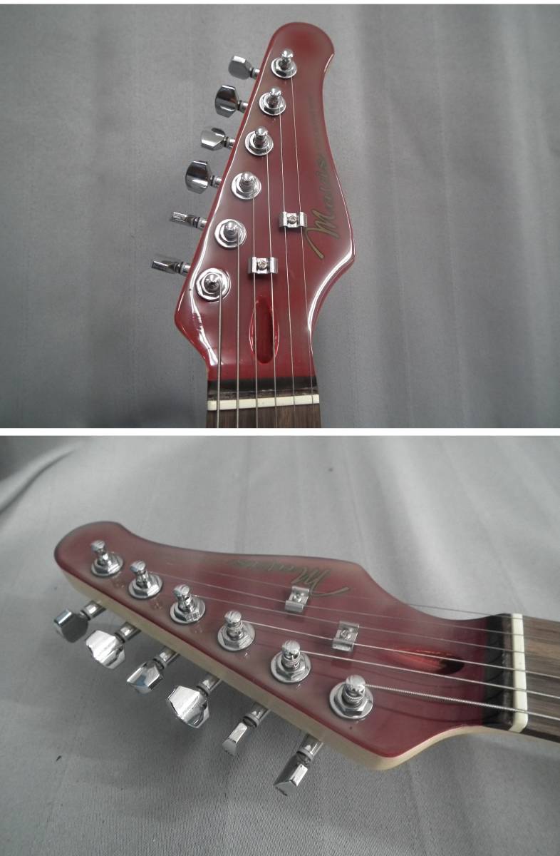 ひM3761an Mavis メイビス エレキギター 楽器 簡易ソフトケース付
