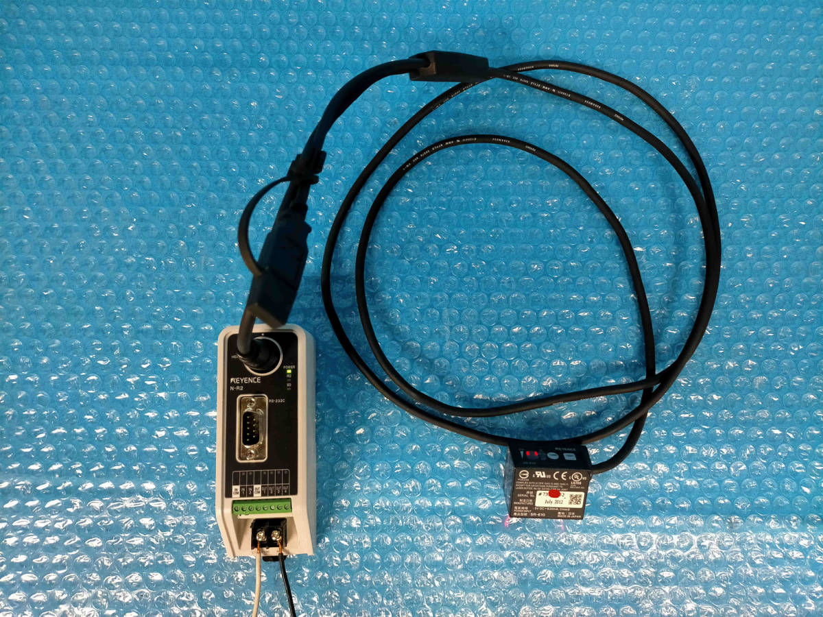 CK5322] 中古 KEYENCE N-R2 + SR-610 セット 動作保証 複数在庫