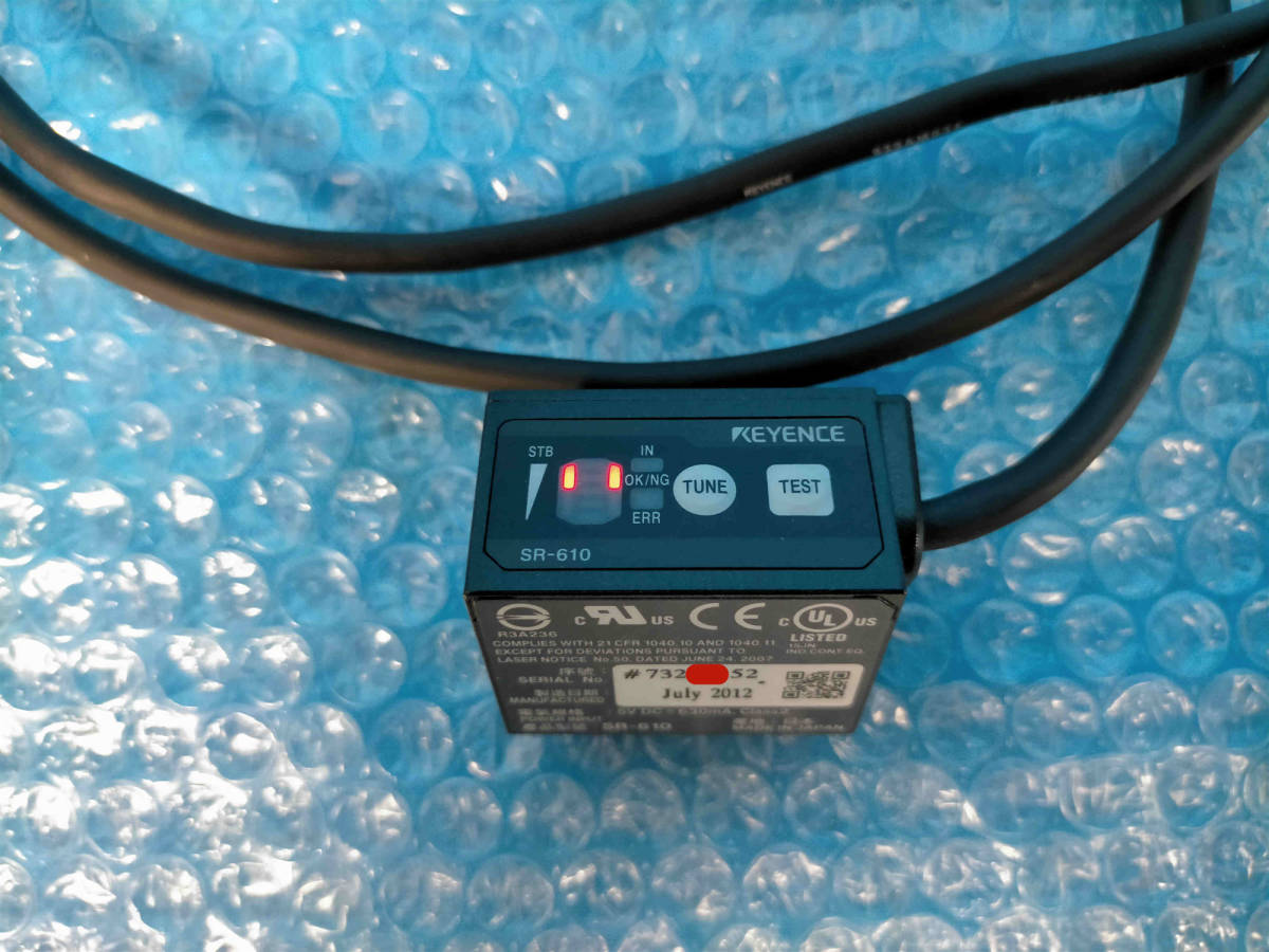 CK5322] 中古 KEYENCE N-R2 + SR-610 セット 動作保証 複数在庫