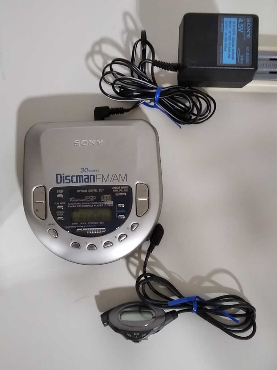 SONY D-T405 Discman FM/AM ディスクマン ポータブルCDプレーヤー