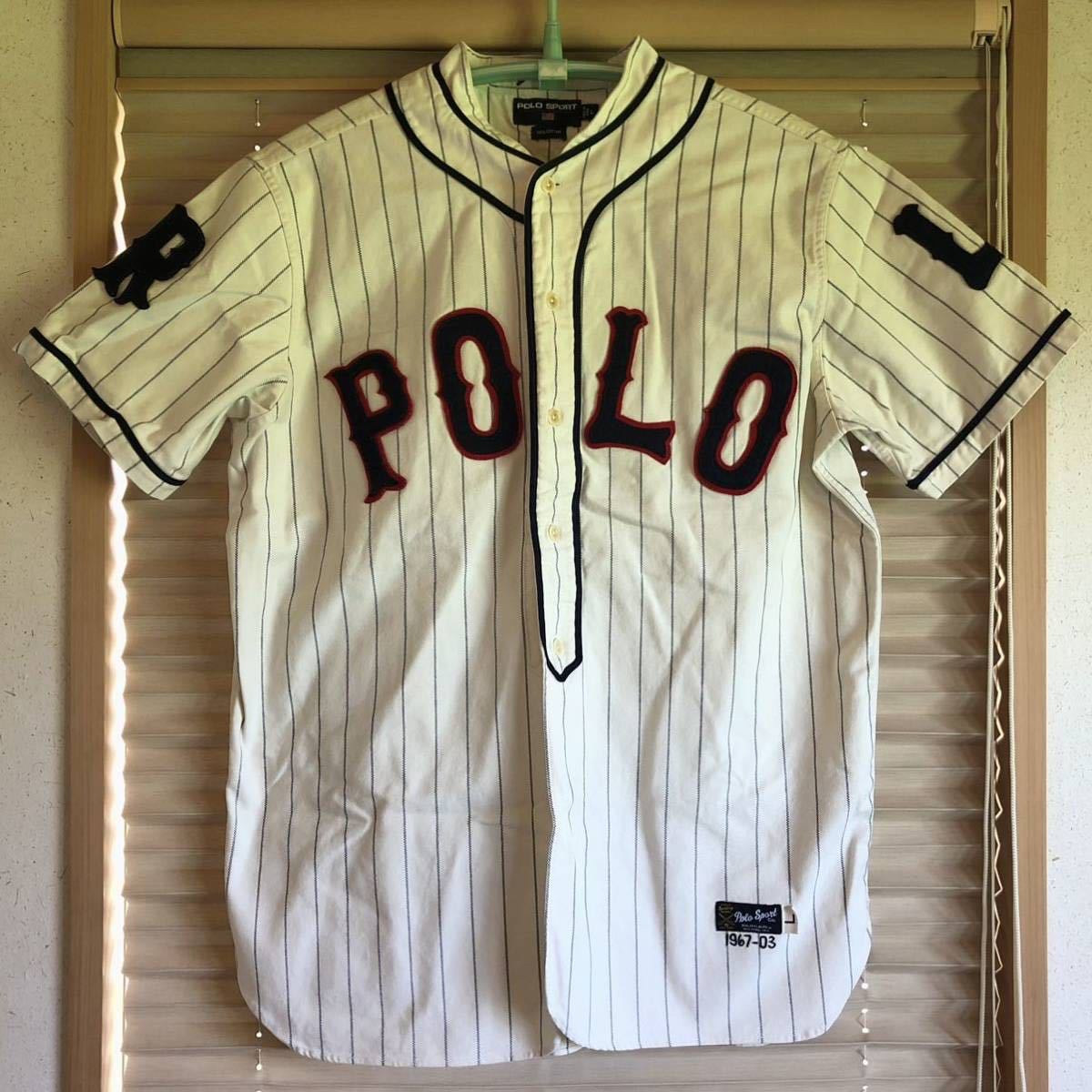 激レア POLO SPORT RALPH LAUREN baseball shirt ベースボールシャツ