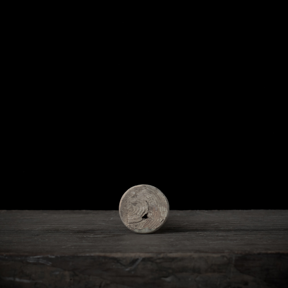 古瀬戸尊式仏花瓶　室町時代　六古窯　窯跡発掘品　古美術　花呼ぶ器 古瀬戸尊式仏花瓶 室町時代 六古窯 窯跡発掘品 古