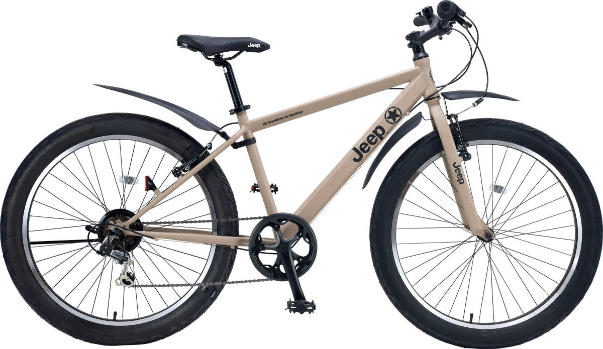 自転車 ジープ マウンテンバイク JEEP JE-266FT 26型 6段変速 Jeep JE 
