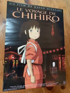特別送料無料 スタジオジブリ 千と千尋の神隠し ポスター 宮崎駿 額装品 千尋 ハク 人気第1位
