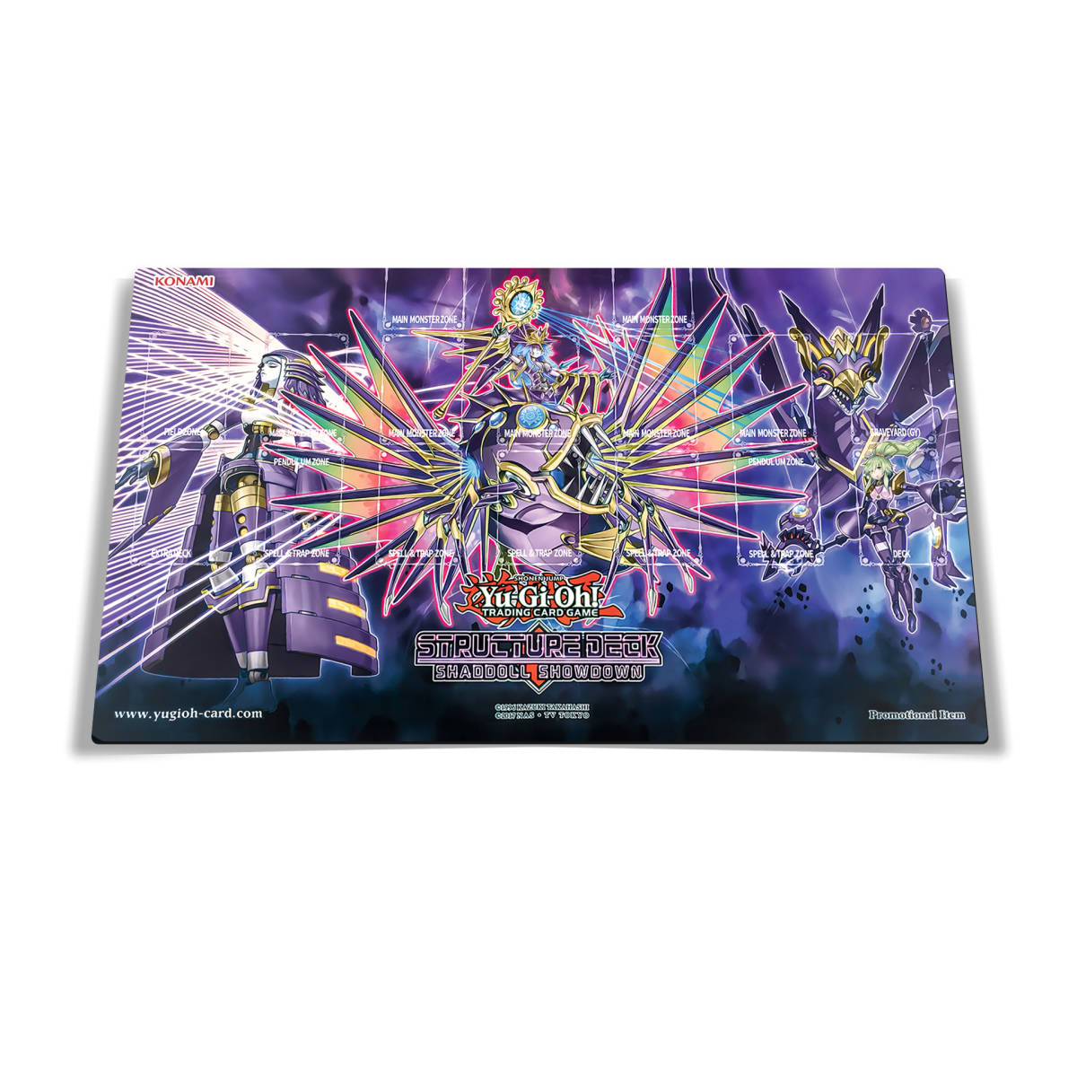 遊戯王 プレイマット シャドール WORLD CHAMPIONSHIP QUALIFIER 2015
