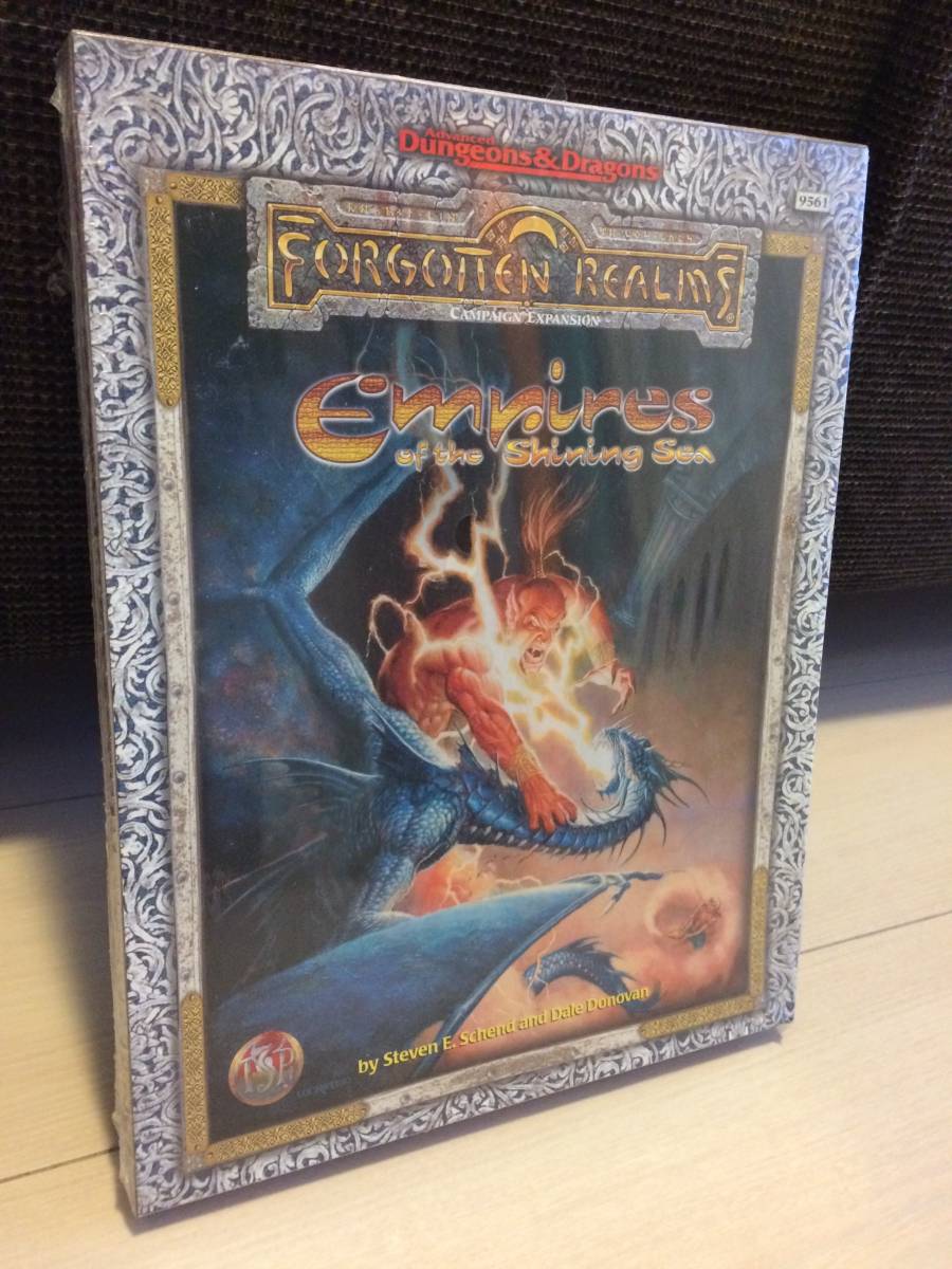 英版 AD&D Dungeons & Dragons Forgotten Realms - Empires of the Shining Sea 9561
