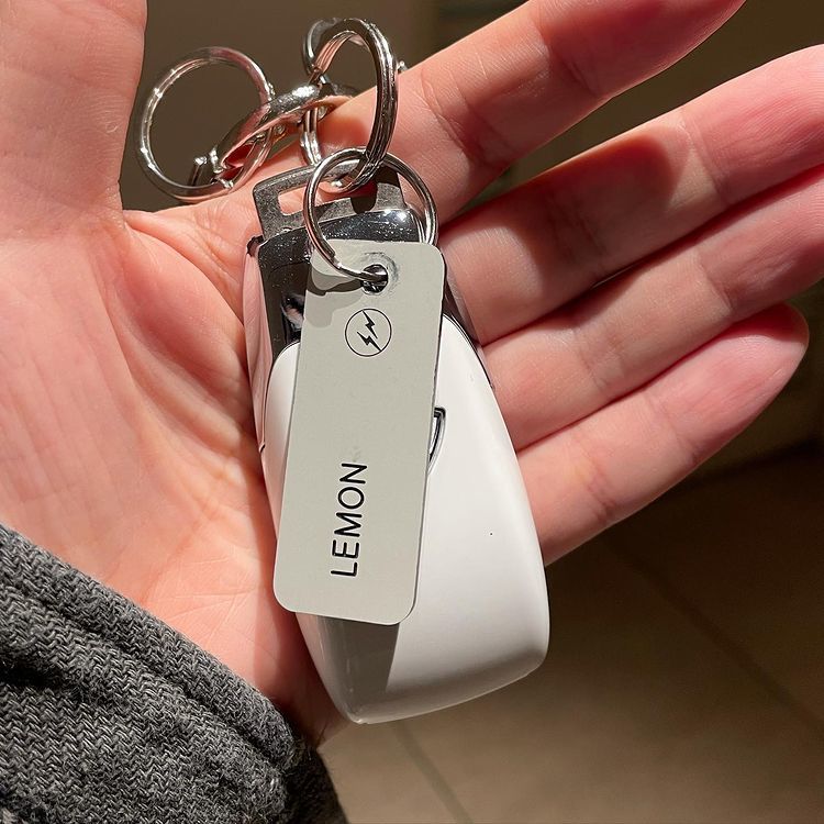 fragment design LEMON Keytag ライトブルー　　藤原ヒロシ フラグメント キーホルダー nocoffee NF retaw sacai nike_2