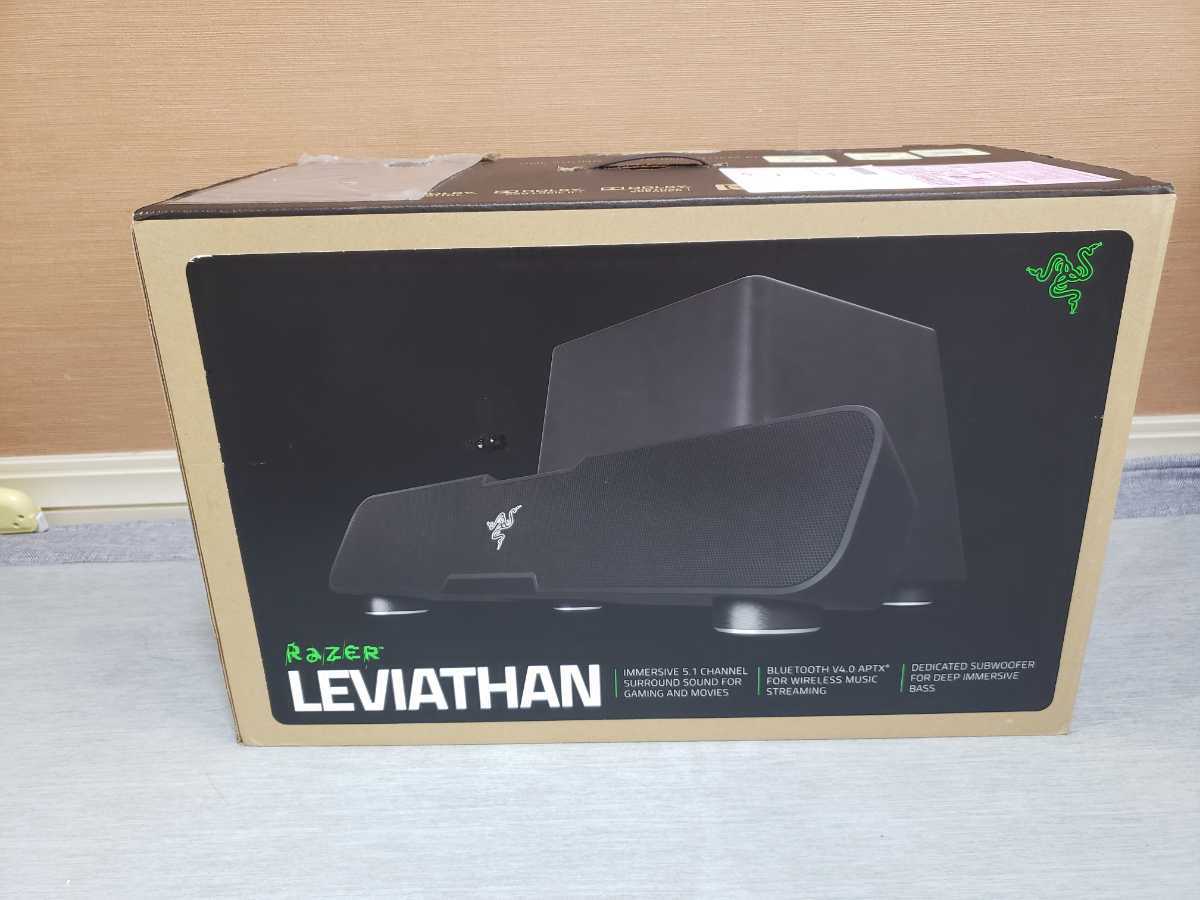 『一円スタート』『最短！即日発送！』Razer Leviathan 5.1ch サラウンドサウンドバー『使用回数三回　中古』_2