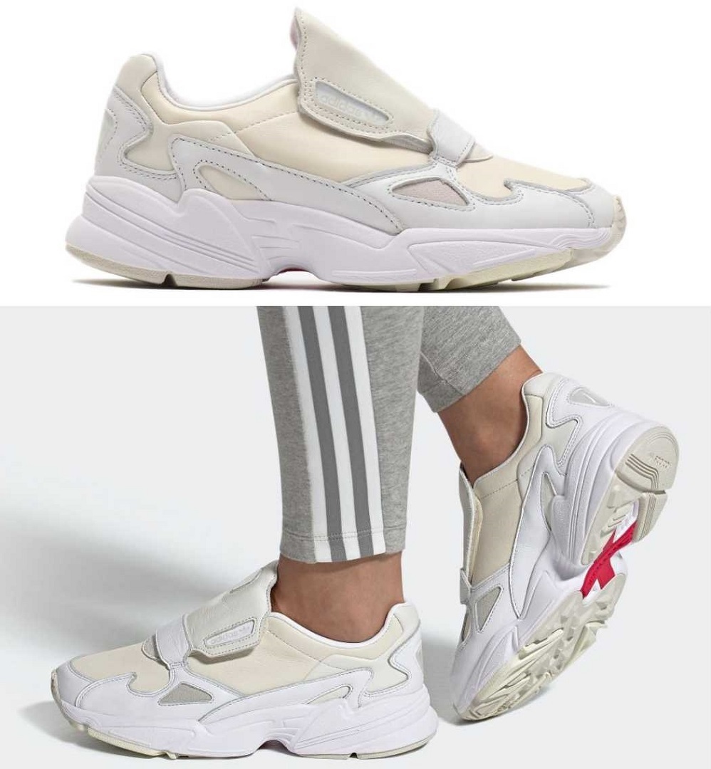 爆買い，新品 アディダス 23.5cm アディダスファルコン RX ウィメンズ 定価13200円 オリジナルス ADIDASFALCON RX W ホワイト スリッポン(23.5cm)｜売買されたオークション情報、yahooの商品情報をアーカイブ公開 - オ 23.5cm