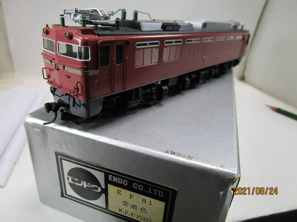 HOゲージ KATO 1-320 EF81 一般色GUパーツ取付済 登場時仕様 カトー