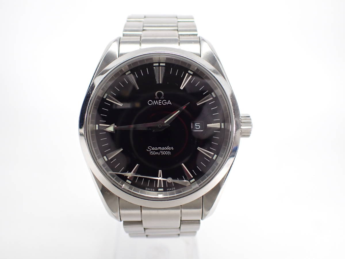 定番，大人気 OMEGA オメガ Seamaster シーマスター 150m 500h Aqua 