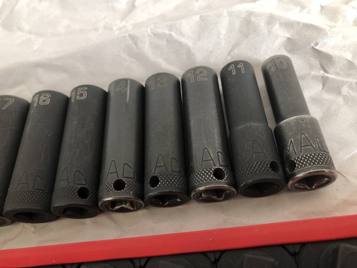 MACTOOLS マックツールズ 3/8（9.5㎜）プレシジョントルク ディープ 
