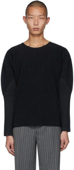 HOMME PLISSE ISSEY MIYAKE 長袖 ロンT オムプリッセ（21SS現行！美品 