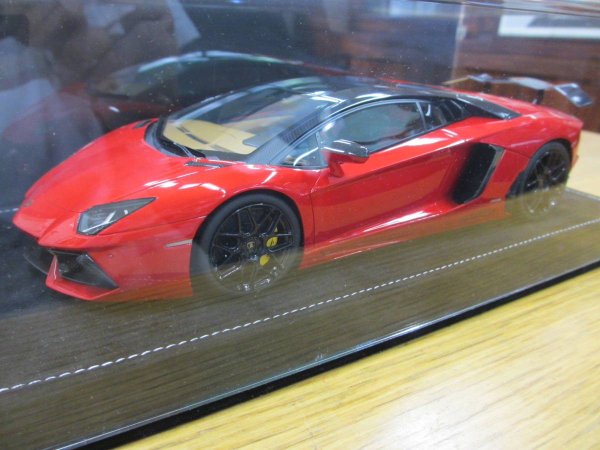 MR Collection 1/18 Lamborghini Aventador LP760-4 Oakley Design Metallic Red Limited 20 Piece ランボルギーニ オークリーデザイン