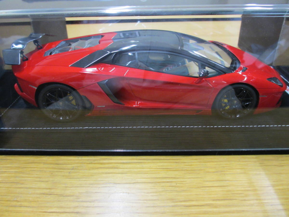 MR Collection 1/18 Lamborghini Aventador LP760-4 Oakley Design Metallic Red Limited 20 Piece ランボルギーニ オークリーデザイン