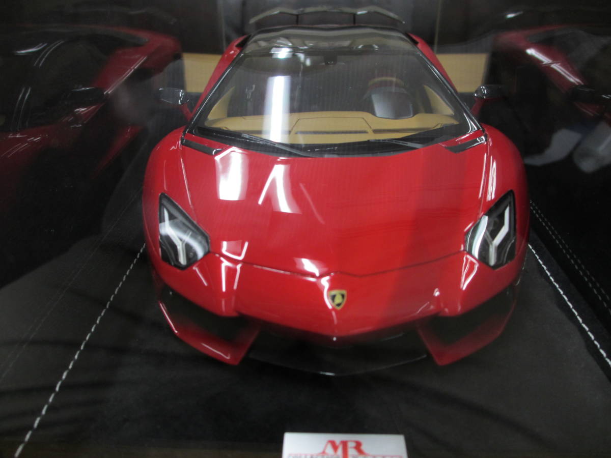 MR Collection 1/18 Lamborghini Aventador LP760-4 Oakley Design Metallic Red Limited 20 Piece ランボルギーニ オークリーデザイン
