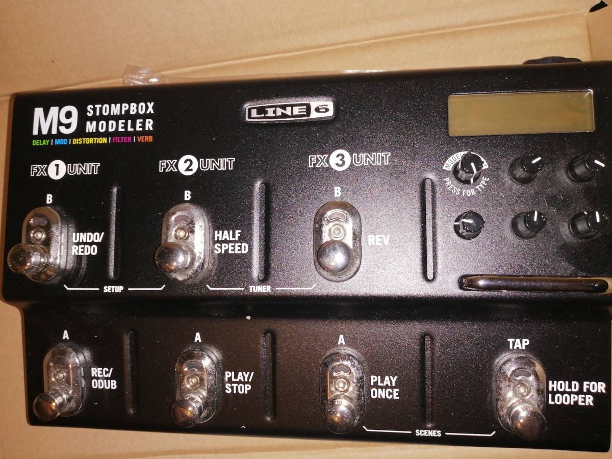 LINE6 M9 Stampbox Modeler マルチエフェクター M9 Modeler LINE6 Used
