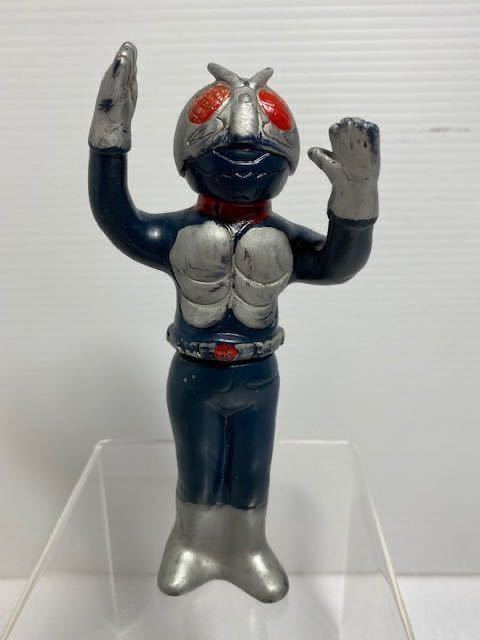 仮面ライダー☆ソフビ人形 15．0cm えんぴつ削り 当時物 版権有 