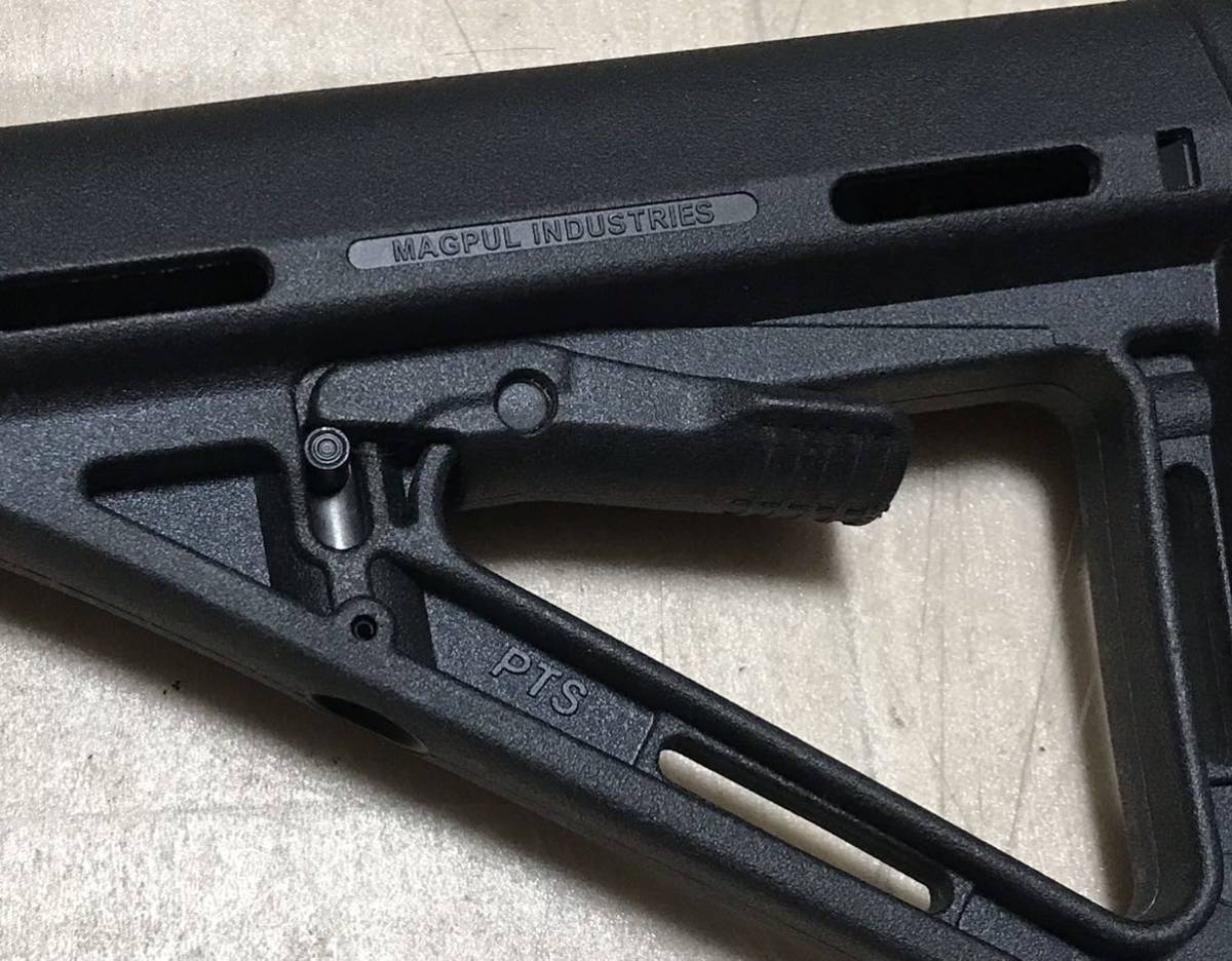 MagpulマグプルPTS純正 MOEストック 黒（検ARMP5RPKAK74AKMAK47CTR
