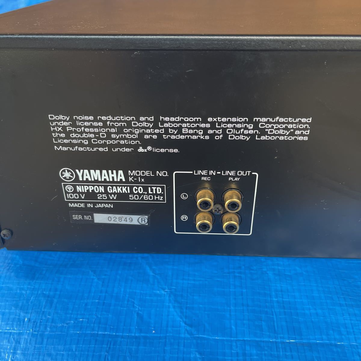 YAMAHA ヤマハ カセットデッキ K-2000 3ヘッド K-2000 - Yahoo