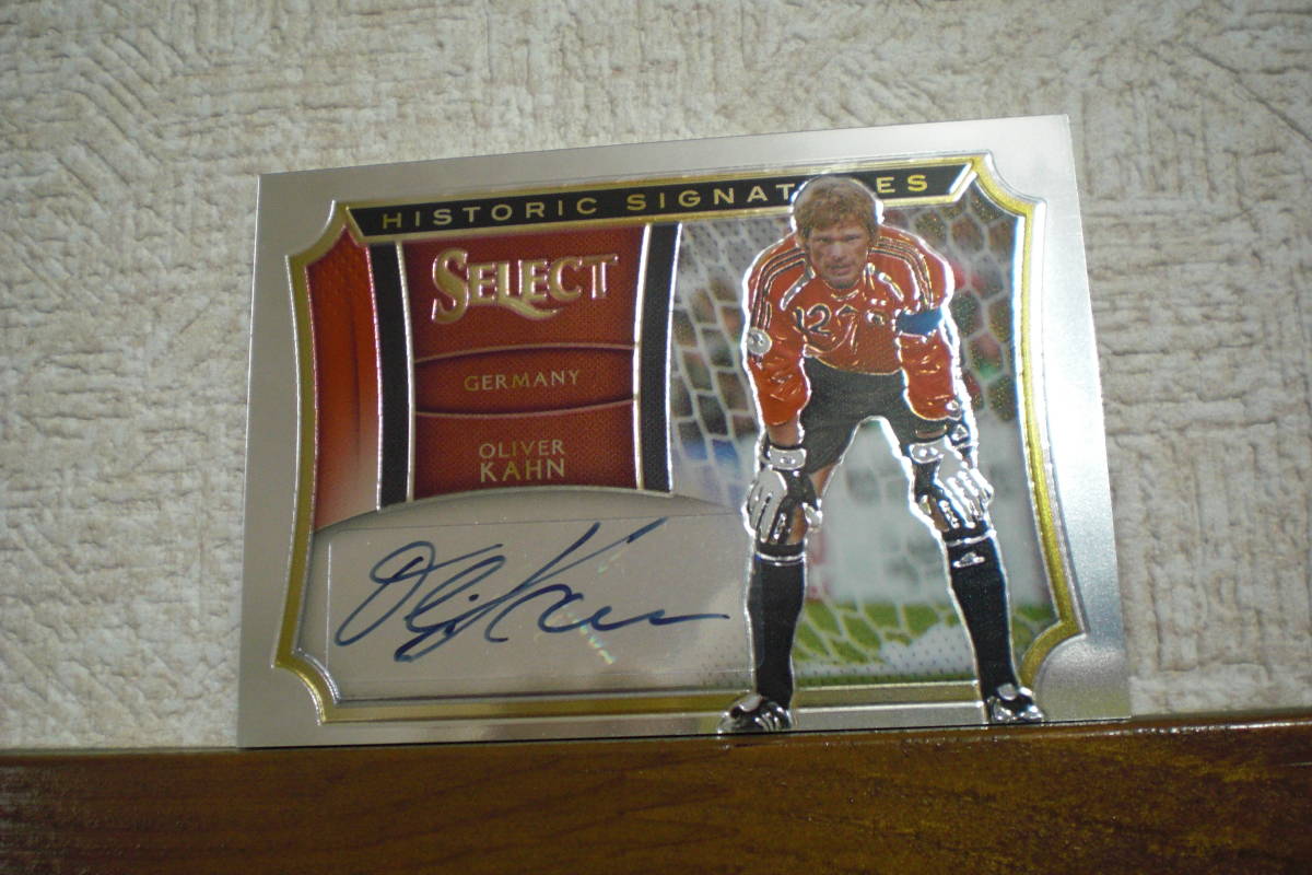 直筆サイン ドイツ オリバー・カーン カーン Topps オリバーカーン直筆