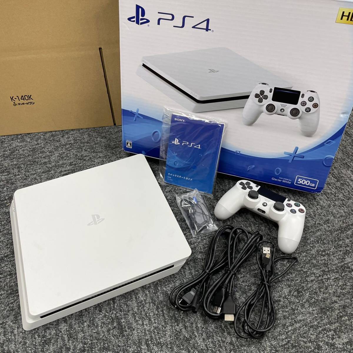 ps4 PS4 本体 ホワイト 500GB CUH-2200A cuh-2200 500gbの通販