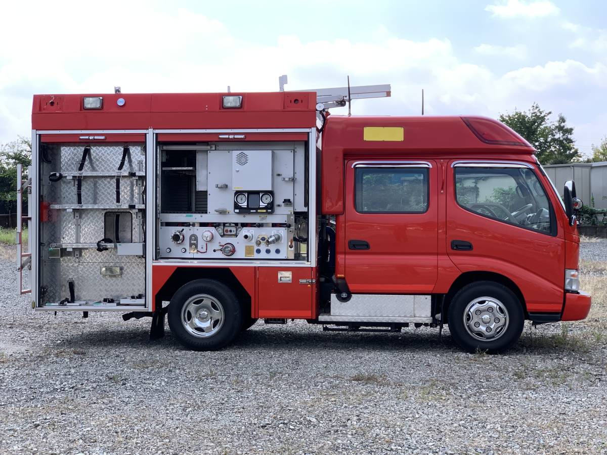 超 モリタ製 消防車 H19年式 日野 デュトロ ポンプ車 実走行 2tトラック 小型トラック 売買されたオークション情報 Yahooの商品情報をアーカイブ公開 オークファン Aucfan Com