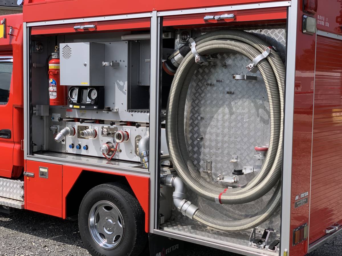 超 モリタ製 消防車 H19年式 日野 デュトロ ポンプ車 実走行 2tトラック 小型トラック 売買されたオークション情報 Yahooの商品情報をアーカイブ公開 オークファン Aucfan Com