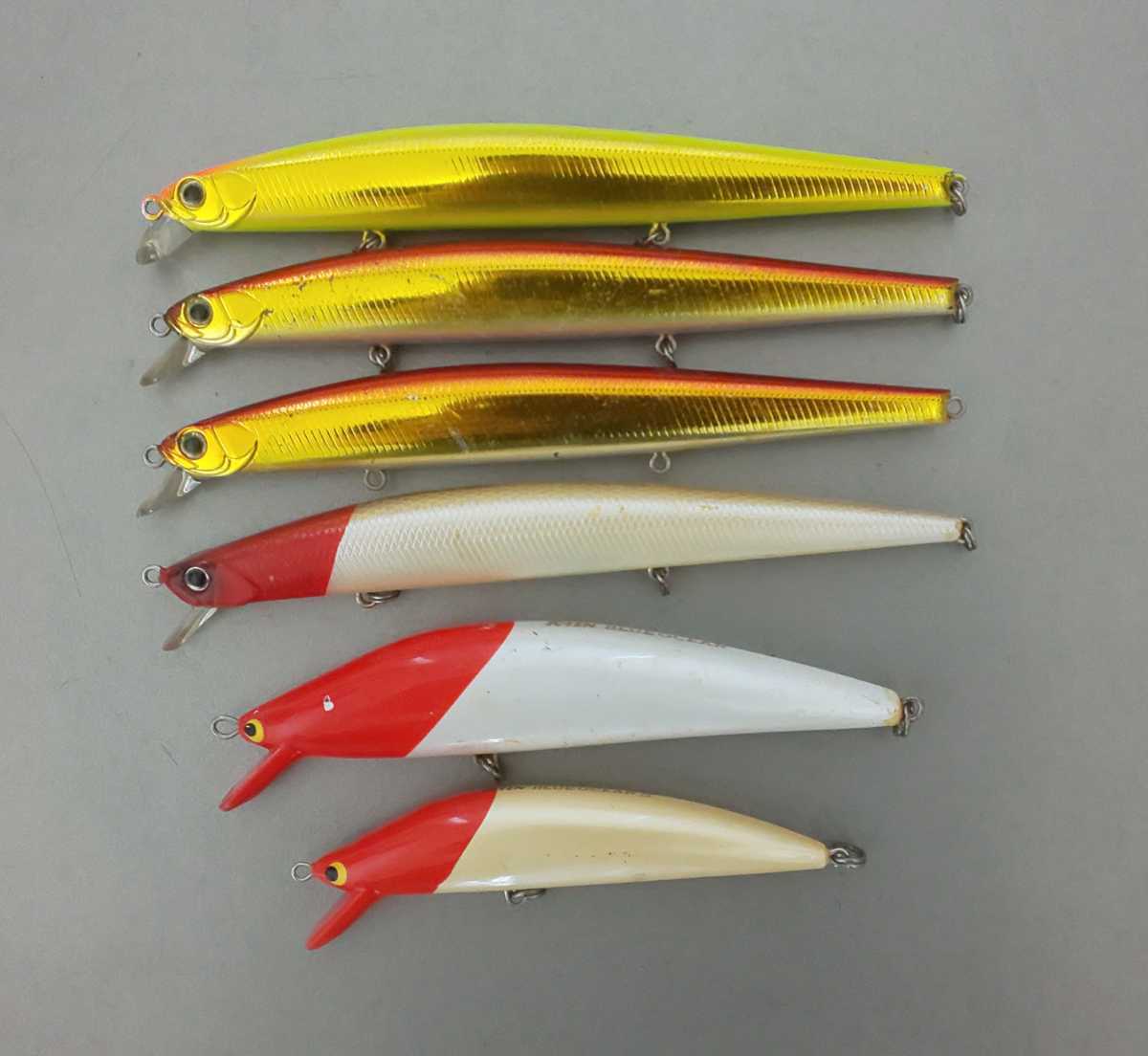 【中古6本セット】 ジップベイツ デュオ タックルハウス ザブラシステムミノー シャロー タイドミノースリム ブルーオーシャン