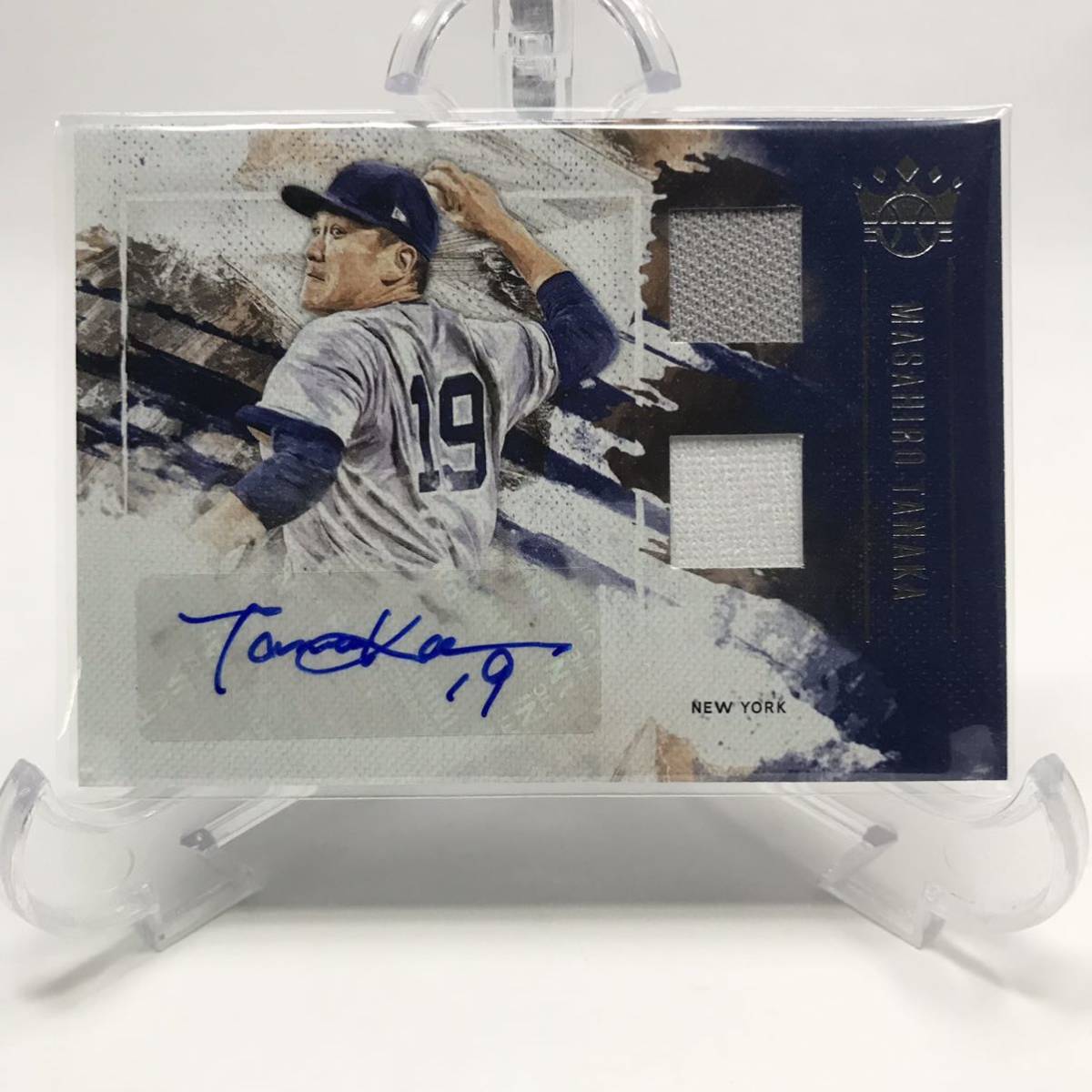 1円スタート☆直筆サイン&ジャージ☆田中将大☆ 2019 Panini Diamond 