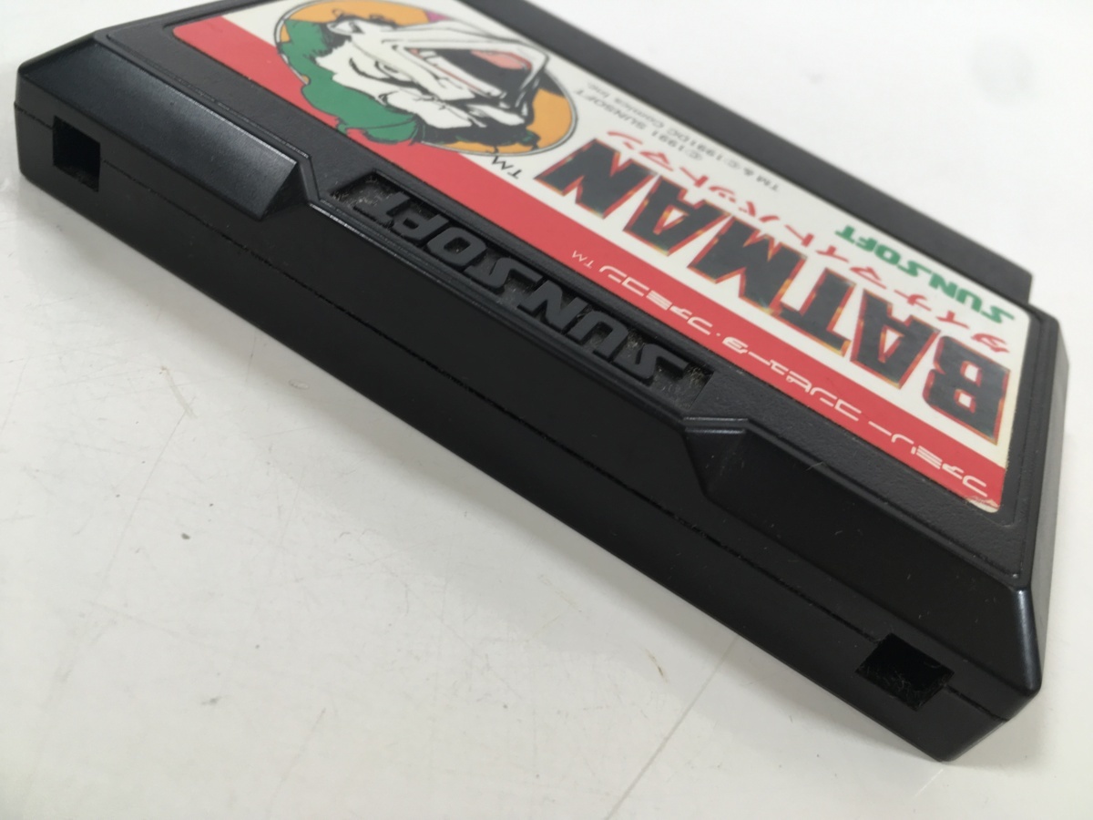 FC ファミコン ソフト BATMAN ダイナマイト バットマン 動作品