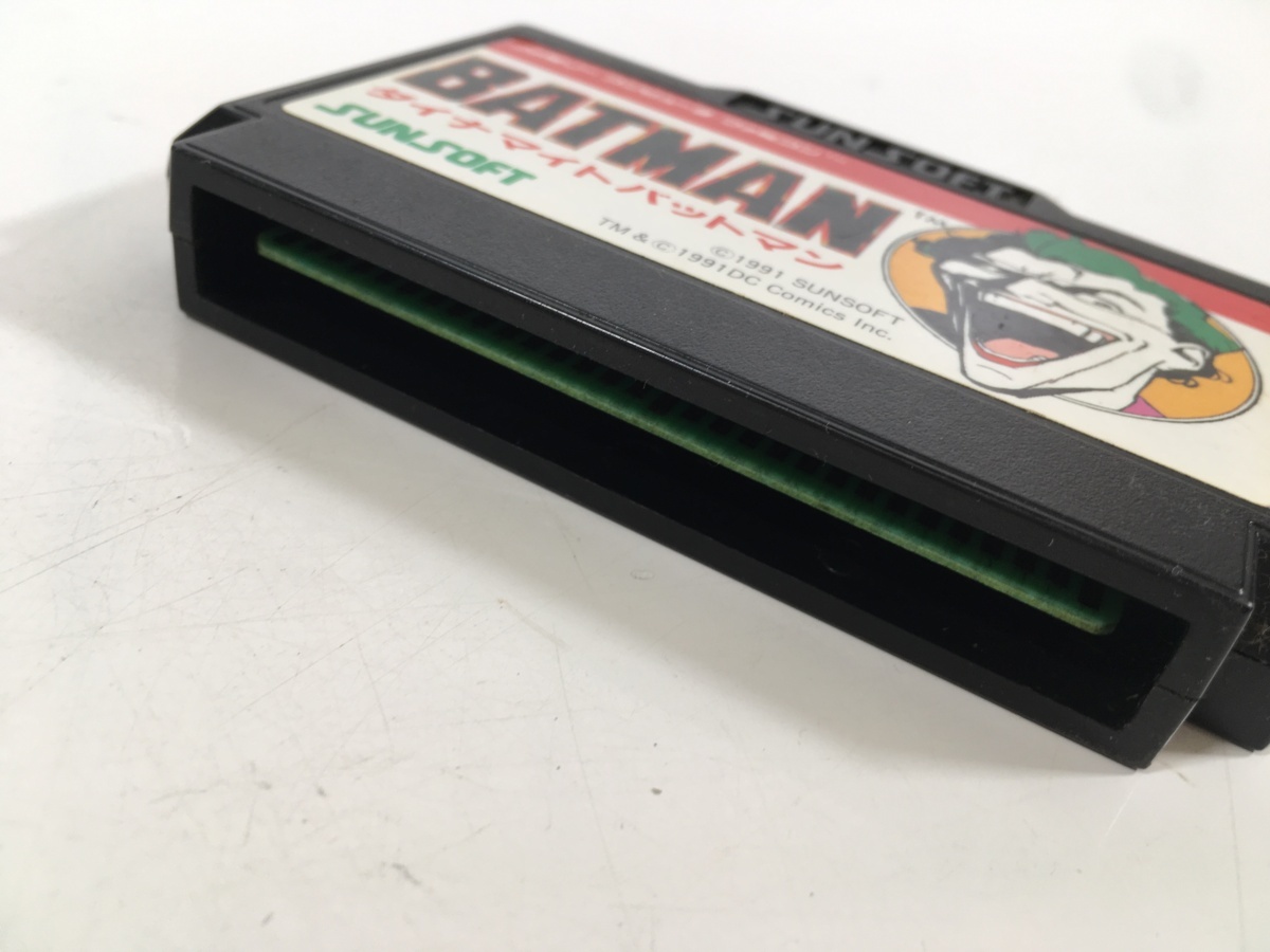 FC ファミコン ソフト BATMAN ダイナマイト バットマン 動作品