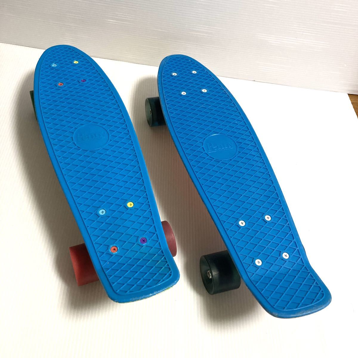 送料無料！PENNY スケートボード　スケボー　2台セット　22インチ スケートボード ペニー Penny 蛍光 penny クラシック2