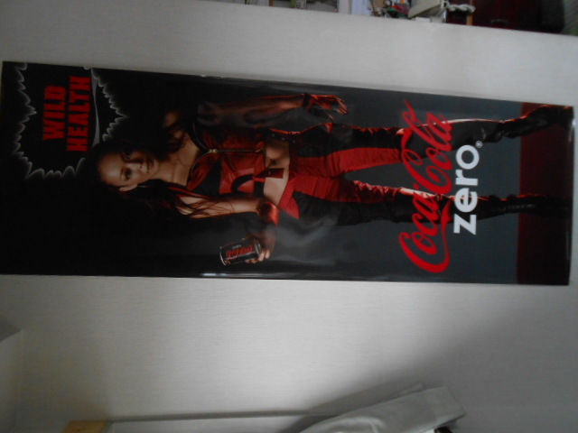 ○ 安室奈美恵 / コカ・コーラ / Coca-Cola zero / 自販機用ポスター