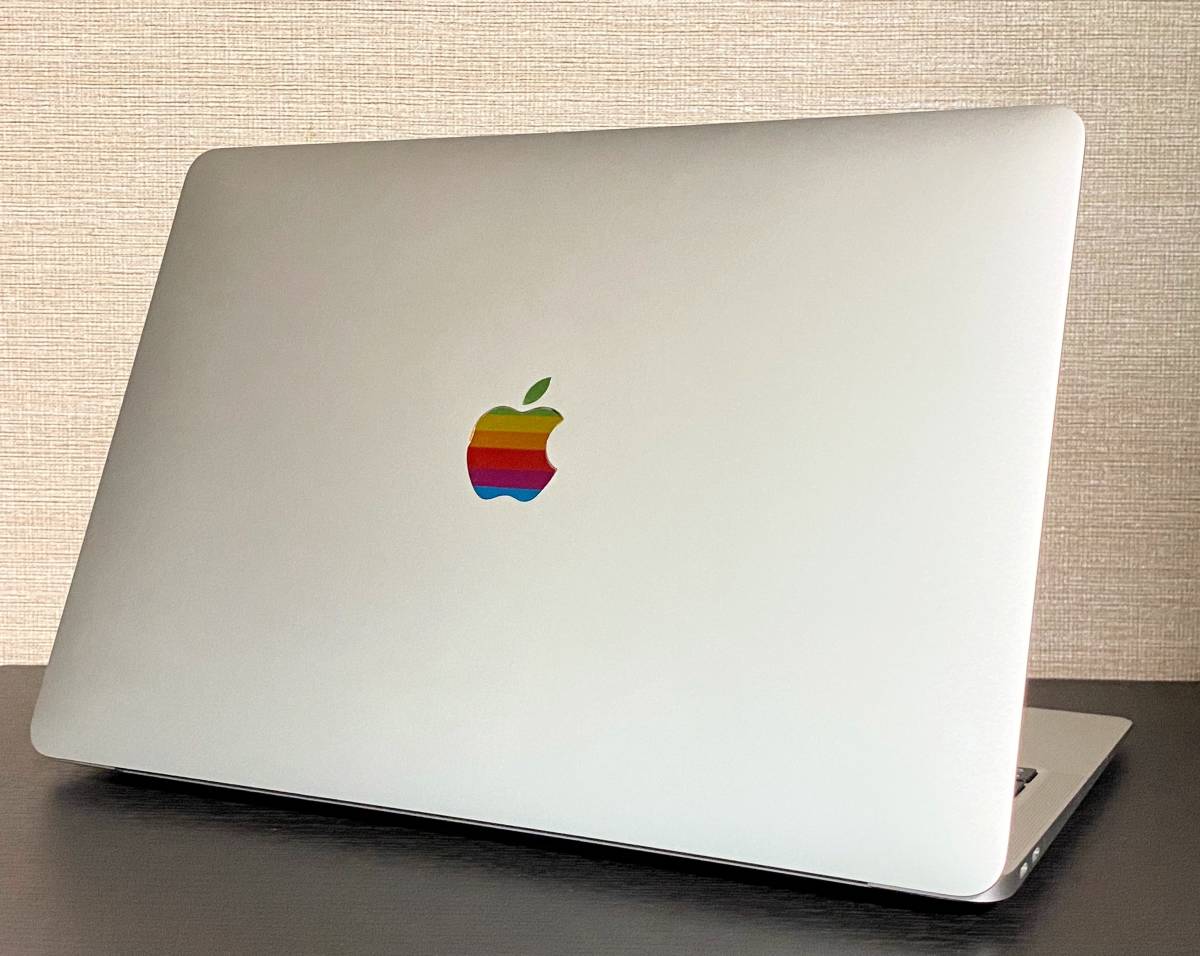 Macbook Air Macbook Pro 18年以降用 アップル レインボーステッカー 透明シール レトロアップル Apple Macintosh ロゴ Mac用 売買されたオークション情報 Yahooの商品情報をアーカイブ公開 オークファン Aucfan Com