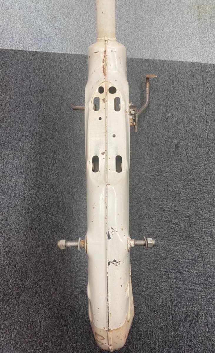 A5055 HONDA C100 C102 C105 カブ　スーパーカブ　純正品当時物　メインフレーム　オリジナル塗装　白　書類付き